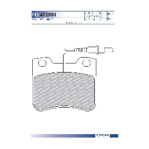 FOMAR Friction FO472981