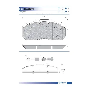 FOMAR Friction FO 674681
