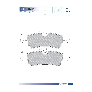 FO800781 FOMAR Friction