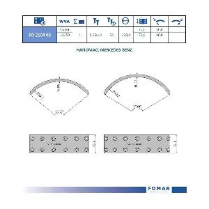 FO 2104 00 FOMAR Friction