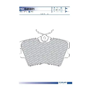 FO646881 FOMAR Friction
