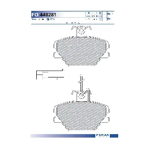 FOMAR Friction FO448281
