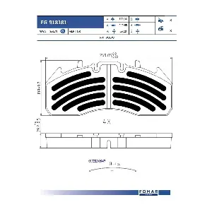 FOMAR Friction FG 918181