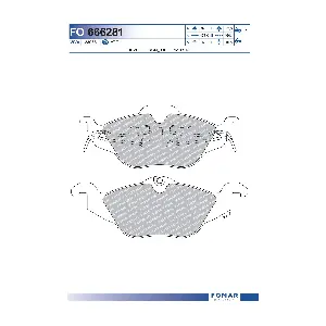 FOMAR Friction FO 666281