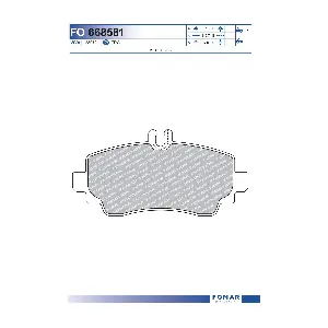 FO668581 FOMAR Friction