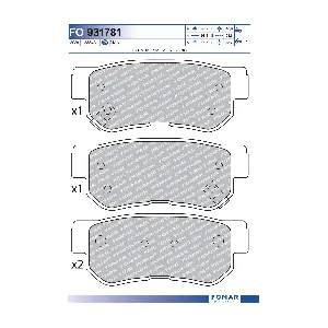 FOMAR Friction FO 931781