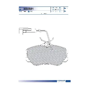 FO455881 FOMAR Friction