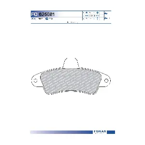 FOMAR Friction FO 625081