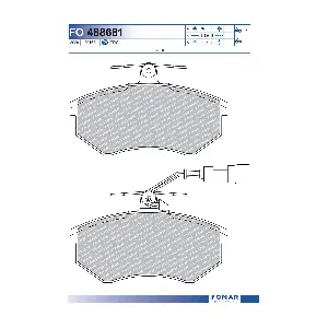 FOMAR Friction FO488681