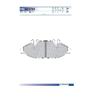 FO 923781 FOMAR Friction