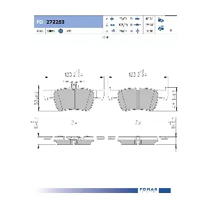 FO 272283 FOMAR Friction