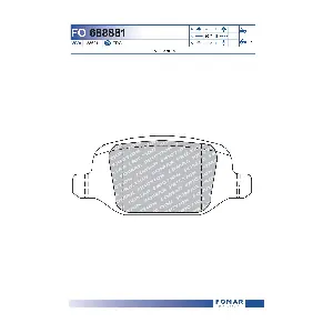 FOMAR Friction FO 688881