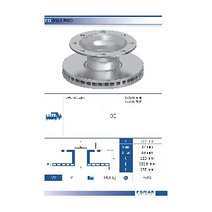 FOMAR Friction FO 0145 PRO