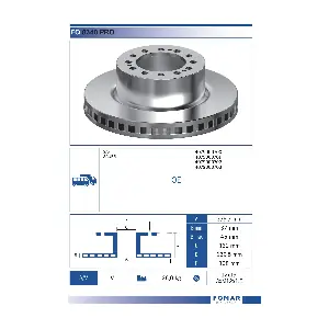 FOMAR Friction FO 0340 PRO