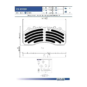 FOMAR Friction FG 674281