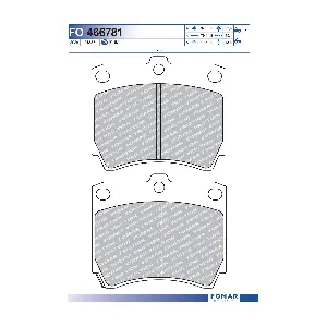 FOMAR Friction FO 466781