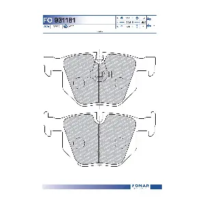 FOMAR Friction FO 931181