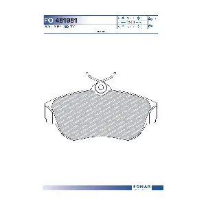 FOMAR Friction FO481981
