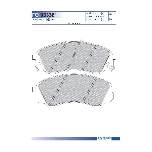 FOMAR Friction FO933381