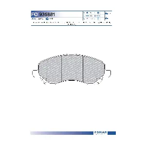 FOMAR Friction FO935881