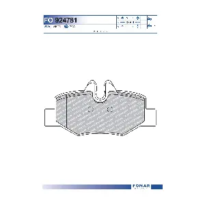 FO 924781 FOMAR Friction