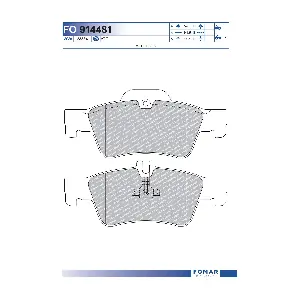 FO914481 FOMAR Friction