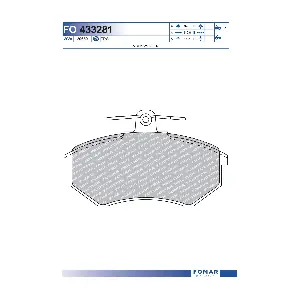 FOMAR Friction FO 433281