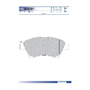 FO 908281 FOMAR Friction