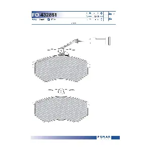 FOMAR Friction FO432881