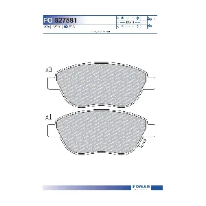 FOMAR Friction FO 827581