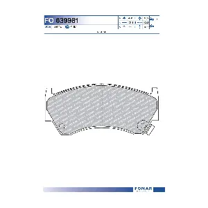 FOMAR Friction FO639981