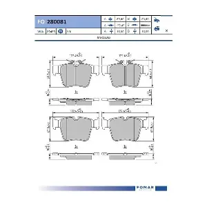 FO 280081 FOMAR Friction