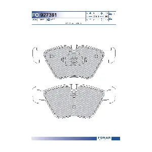 FOMAR Friction FO927381