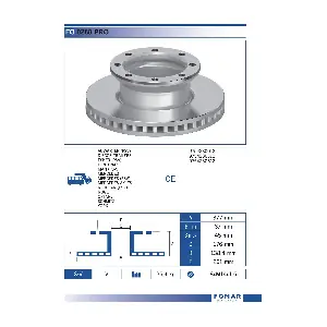 FOMAR Friction FO 0288 PRO