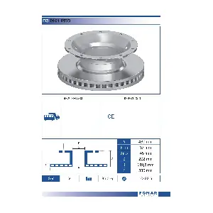 FOMAR Friction FO 0161 PRO