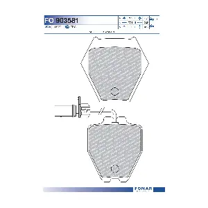 FO903581 FOMAR Friction