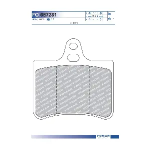 FO687281 FOMAR Friction