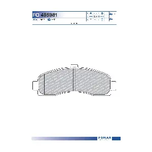 FOMAR Friction FO495981