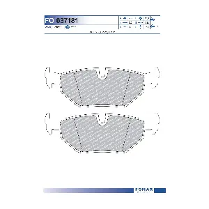 FO 637181 FOMAR Friction