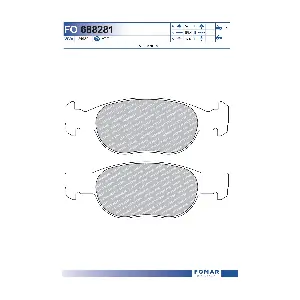 FOMAR Friction FO 688281