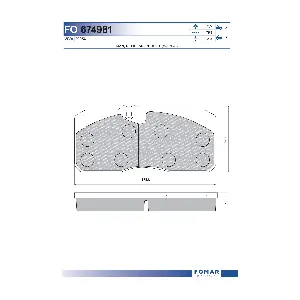 FO 674981 FOMAR Friction