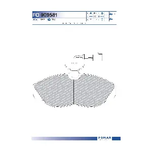 FO 909581 FOMAR Friction
