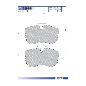 FOMAR Friction FO680381