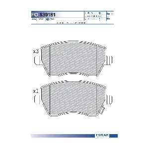 FOMAR Friction FO839181