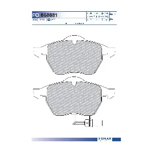 FOMAR Friction FO 668681