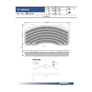 FOMAR Friction FG 3002581