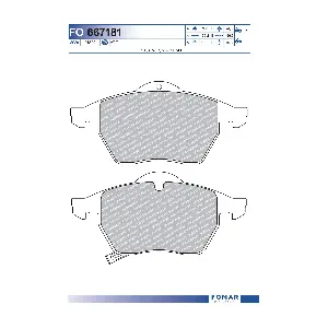 FOMAR Friction FO667181