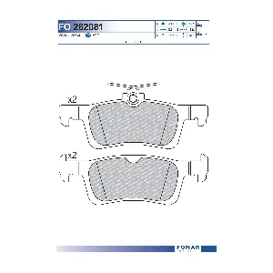 FOMAR Friction FO 262081