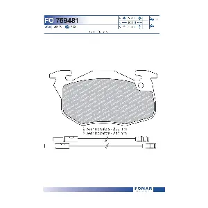 FO769481 FOMAR Friction