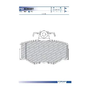 FOMAR Friction FO630981